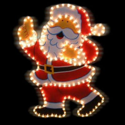Фигура  led "Счастливый Дед Мороз" Новогодние товары/Китай