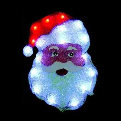 Фигура led "Голова Деда Мороза" Новогодние товары/Китай