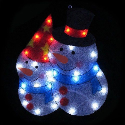 Фигура  led "Снеговики" Новогодние товары/Китай